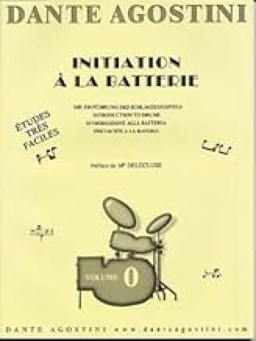 Initiation à la batterie Agostini volume 0