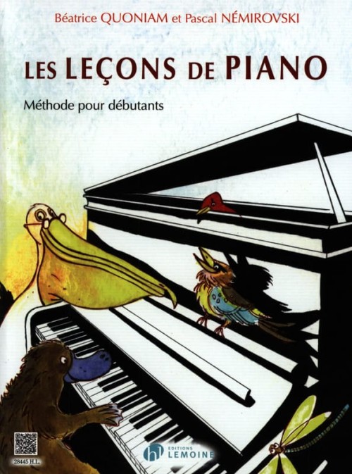 Les leçons de piano, débutant (Quoniam)