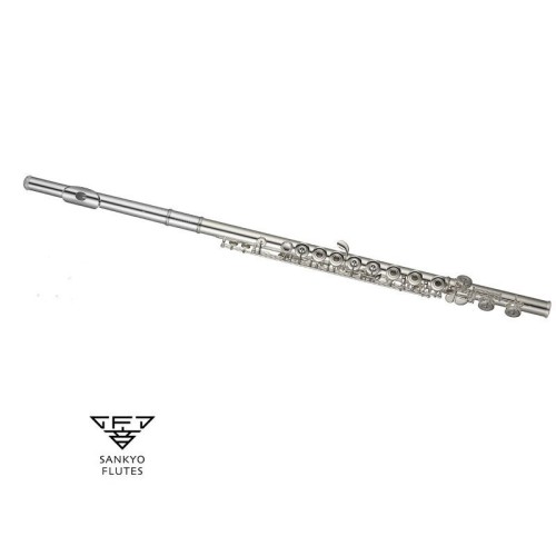 Flûte traversière Sankyo CF 201, tête argent
