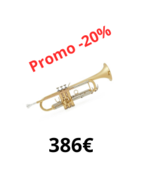 Trompette Sib Besson New Standard BE110 verni